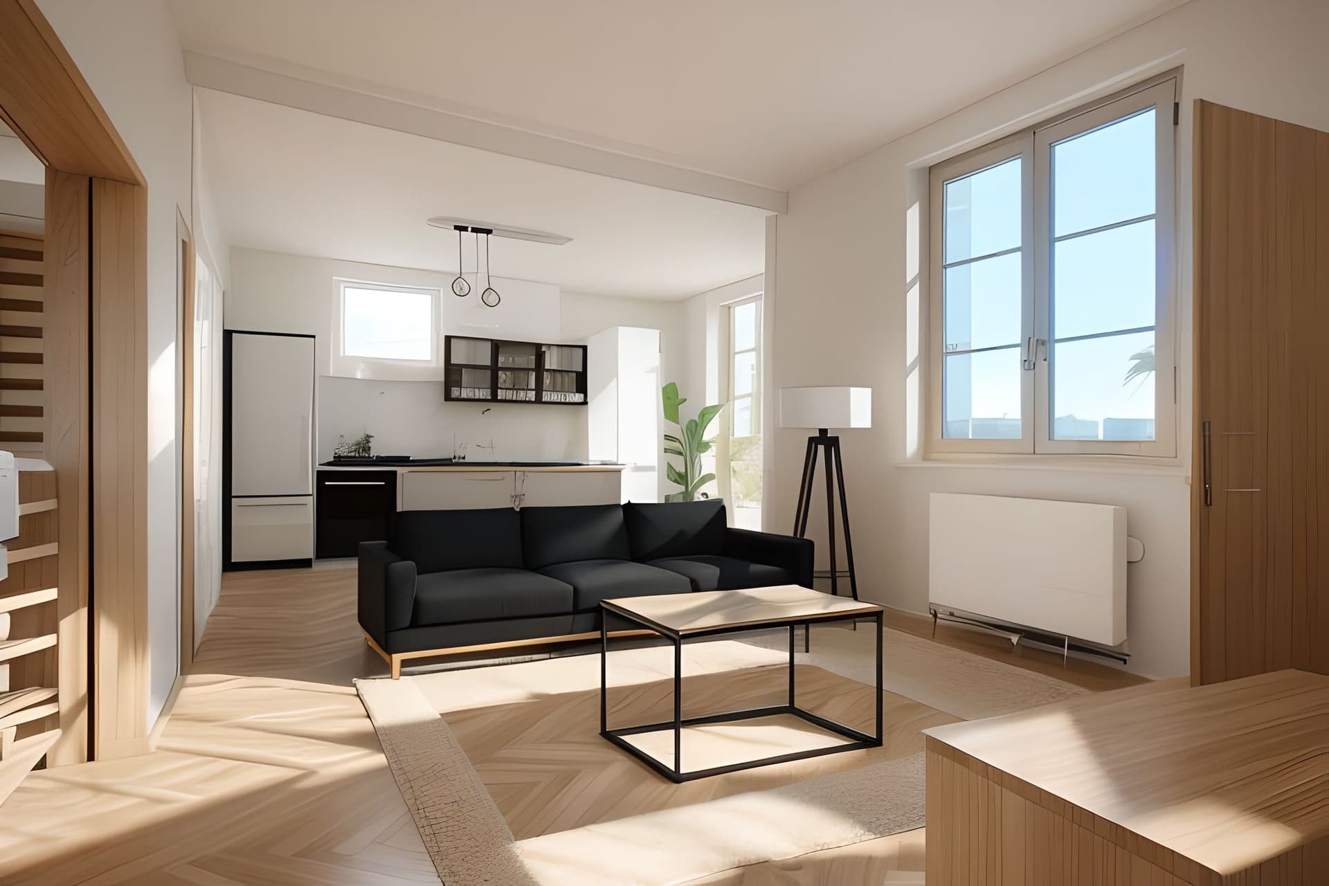 Photo d'une maison après le home stating virtuel Haute-Vienne