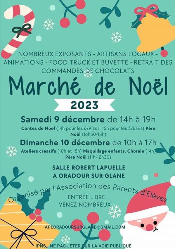 Marché de Noël d'Oradour sur Glane