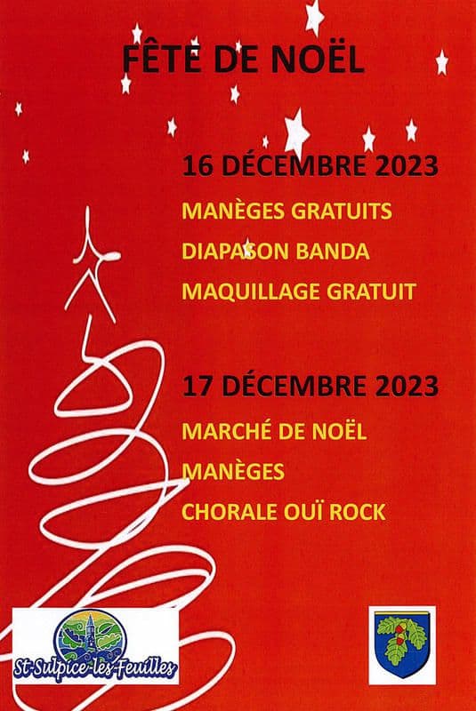 Marché de Noël de Saint-Sulpice-Les-Feuilles