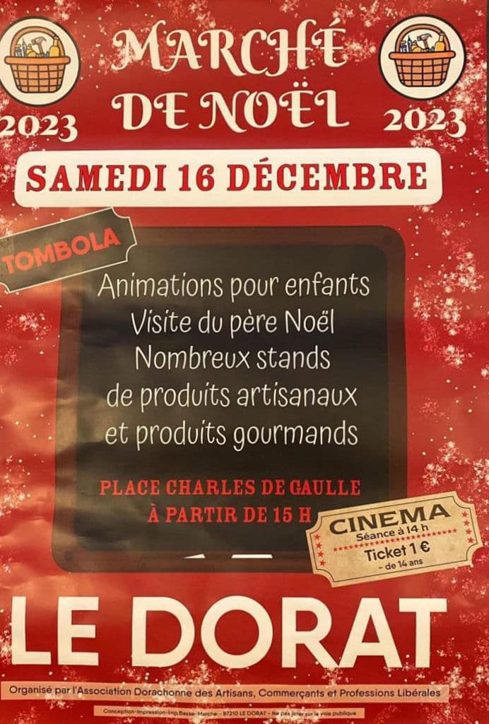 Marché de Noël du Dorat