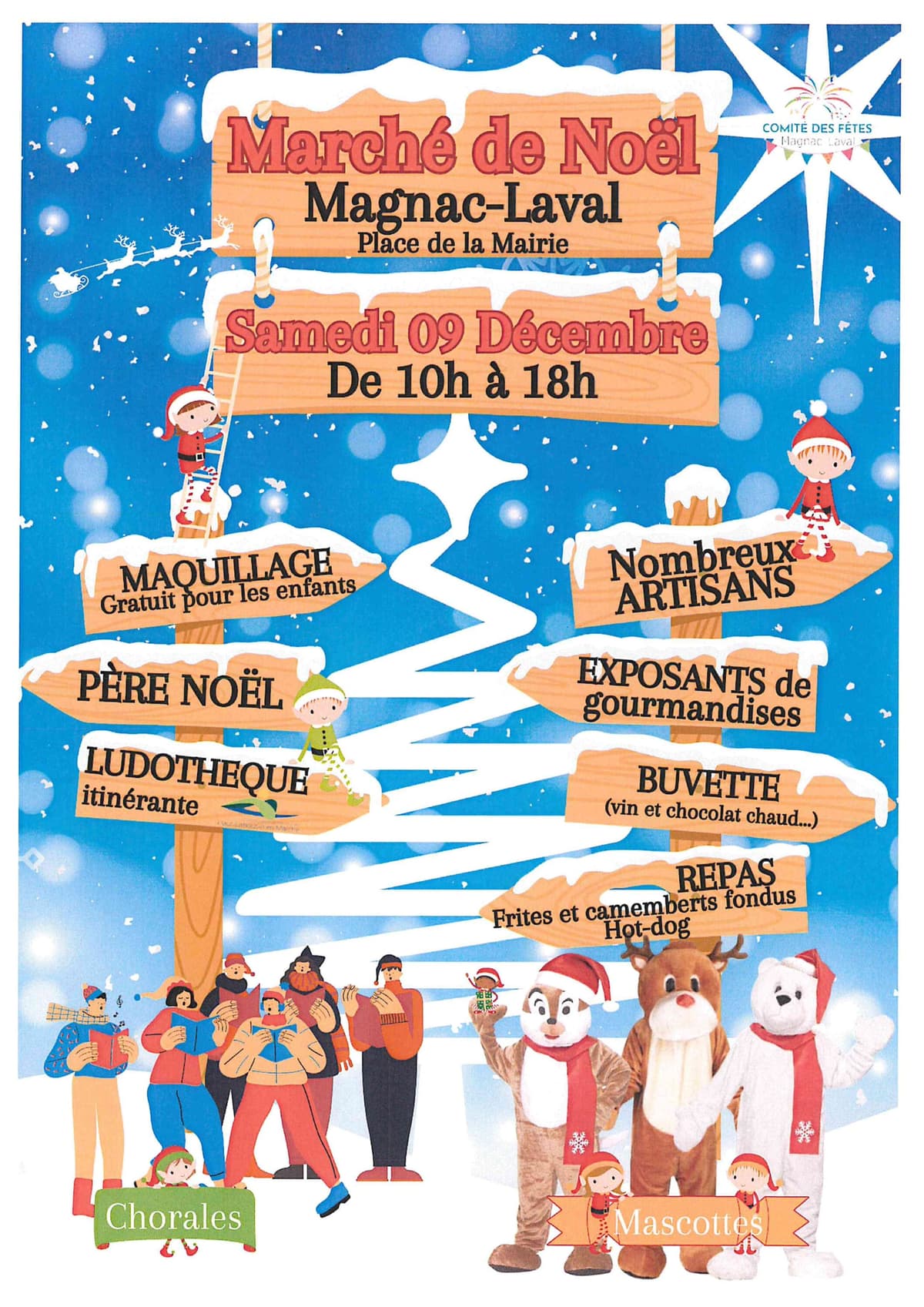 Marché de Noël de Magnac-Laval